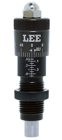 [734307921286] Lee Precision 92128 Micrometer Factory Crimp Adapter Black/Clear 9mm Pistol Firearm
