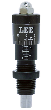 [734307921408] Lee Precision 92140 Micrometer Factory Crimp Adapter Black/Clear 38 Special Pistol Firearm