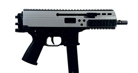 [840225708110] B & T Firearms BT36039SG9mm Luger 30+1 6.80" Black Barrel, Sniper Gray Anodized Aluminum/Polymer Receiver w/Picatinny Rail,M-LOK Handguard,  Black Polymer Grip, Ambidextrous