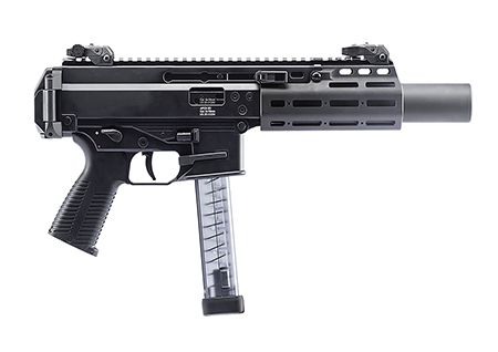 [840225710885] B & T Firearms BT36046CUSKIT APC SD Pro Compact 9mm Luger 30+1 5.70" M-LOK Handguard, Aluminum Receiver w/Picatinny Rail, Black Polymer Grip, Ambidextrous