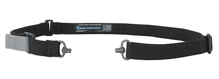 [814520018298] Blue Force Gear VCASPB125AABK Vickers Push Button Sling Black Cordura 36"-62" OAL Padded Rifle