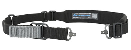 [814520010681] Blue Force Gear VCASPB200AABK Vickers Push Button Sling Black Cordura Padded
