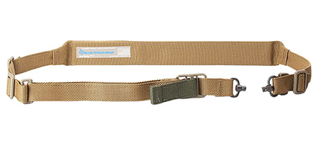 [812114020146] Blue Force Gear VCAS2TO1PB200AACB Vickers 221 Coyote Brown Cordura 57"-67" OAL Padded Rifle
