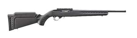 [736676312399] Ruger 31239 10/22  Sports South Exclusive Carbine 22 LR 10+1 16.12" Black Satin Threaded Barrel, Receiver w/Scope Rail, Ruger Modular System Synthetic Stock