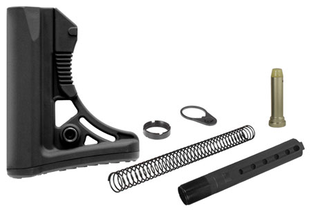[4717385551831] UTG Pro RBUS3BM Mil-Spec OPS Ready S3 Stock Kit Black Synthetic 6 Position for AR-15, M16