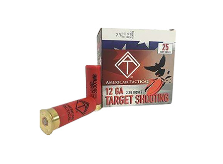 [819644022329] ATI 240379   12Gauge 2.75" 1oz 7.5Shot 25 Per Box/10 Case