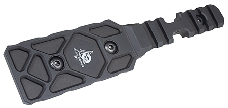 [850005271628] Odin Works ACCMLARCAMULTIRAIL M-LOK to Arca 3 Way Rail  Black Aluminum