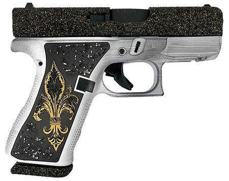 [850072948058] Glock PX4350204NFDL G43X  Sub-Compact Frame 9mm Luger 10+1 3.41" Black GMB Barrel Serrated Steel Slide Polymer Frame w/Beavertail Textured Polymer Grip Ambidextrous