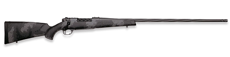 [747115460557] Weatherby  Mark V Live Wild 25 Creedmoor 4+1 22" Carbon Gray Cerakote Fluted Threaded Barrel, Carbon Gray Cerakote Drilled  &  Tapped Steel Receiver Fixed Black w/Gray Accents Polymer Stock, Right Hand