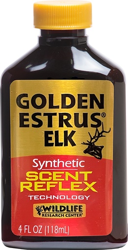 [024641447147] Wildlife Research 44714 Golden Estrus Synthetic Elk 4 oz Bottle