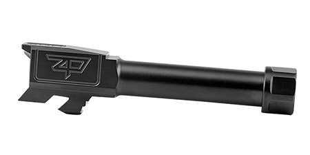 [658792270523] Zaffiri Precision ZP.43BTBN 9mm Luger 3.92" Threaded Black Stainless Steel/ Fits Glock 43X/43