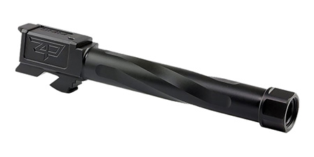 [658792270127] Zaffiri Precision ZP.17BTBN 9mm Luger 4.99" Threaded Black Stainless Steel, Fits Glock 17 Gen1-4