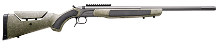 [043125132324] CVA PR3232NM Accura MR-X 45 Cal VariFlame 26" Sniper Gray Cerakote Fluted Threaded Barrel, Receiver w/Picatinny Rail, Adjustable Veil Alpine Synthetic Stock