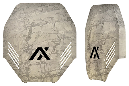 [656750710326] Axil LLC MXPLTT MX Plate  Polymer Over the Head Dessert Tan