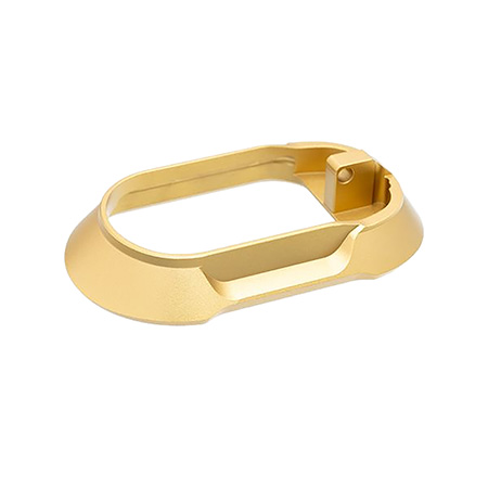 [612789319787] Tyrant CNC TDVP9MWGOLD  Magwell Fits Heckler  &  Koch VP9/VP40 Gold Aluminum