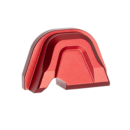 [612789317332] Tyrant CNC TDVP9SPRED Slide Cover Plate  H & K VP9/VP40/VP9SK Red Aluminum