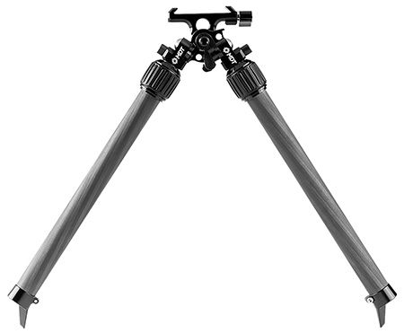 [616054071776] Mdt Sporting Goods Inc 114703BLK Mountain Bipod 2.70-15.80" High Black Carbon Fiber/Aluminum