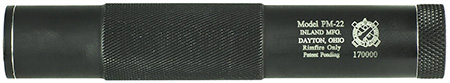 [752334000156] Hi-Point ILMPM22 PM-22  22 Cal 1" Black Aluminum/Stainless Steel 1/2"x28