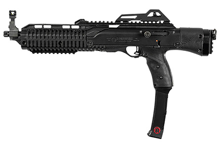 [752334901293] Hi-Point 995P 1095P  9mm Luger 10+1 13.25" Black Threaded Barrel, Black Powdercoat Polymer Receiver w/Picatinny Rail, No Brace, Rear Picatinny Rail, Black Plastic Grip