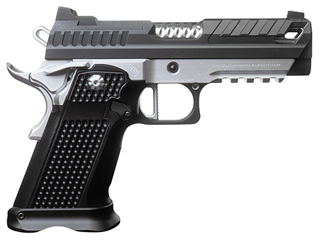 [789049493249] Fusion Firearms XP9BLKC XP Pro Sports South Exclusive 9mm Luger 17+1 4" Bull Barrel Steel Optic Cut/Serrated/Vent Cut Slide Steel Frame w/Picatinny Rail Aluminum Grip RMR Footprint