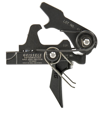 [817953021958] Geissele Automatics 05-483 SSP Flat Bow AR Style Mil-Spec Steel Black Oxide 3.5-4.5 lbs