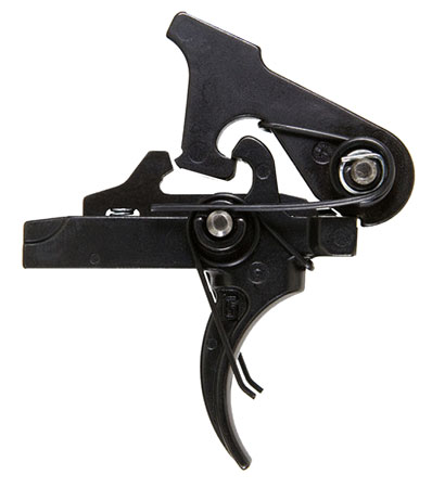 [854014005045] Geissele Automatics 05145 G2S  Two-Stage Curved Trigger w/4.25-4.75 lbs Draw Weight, Black Oxide Finish for AR-15/AR-10