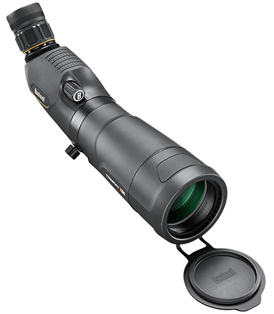 [029757007766] Bushnell 887520B Trophy Xtreme Angled Body 20-60x65mm, Black Aluminum