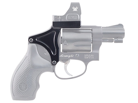 [810159261128] Shield Arms SAROC442RMR Revolver Optic Conversion  Black Aluminum RMR Footprint Mount Revolver