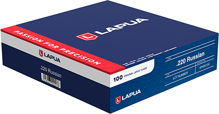 [6418267200011] Berger Bullets 4PH5013 Unprimed Cases  220 Russian Rifle Brass 100/Box