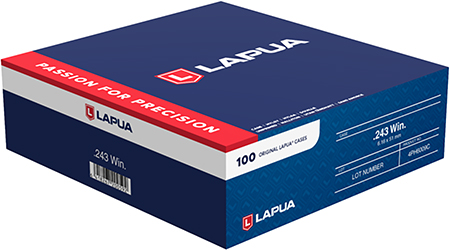 [6418267200592] Berger Bullets 4PH6009C Unprimed Cases  243 Win Rifle Brass 100/Box