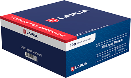 [6418267200998] Berger Bullets 4PH8068C Unprimed Cases  338 Lapua Mag Rifle Brass 100/Box