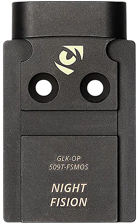 [810138540787] Night Fision GLKOP509TFSMOS Black Stainless Steel Fits Holosun 509t Compatible w/ Glock MOS