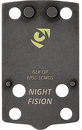 [810138540756] Night Fision GLKOPEPSCSCMOS Holosun EPS Carry Footprint Black Stainless Steel Fits Glock MOS 43/43X/48