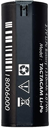 [850596007040] SAMP TACTACAM LBAT-4 RECHARGEABLE BATTERY
