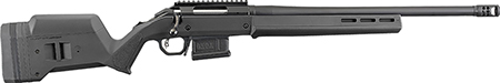 [736676269310] Ruger 26931 American Hunter 308 Win 5+1 20" Matte Black Threaded Barrel, Matte Black Steel Receiver w/Picatinny Rail Receiver, Black Magpul Adjustable Hunter Synthetic Stock, Right Hand