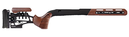 [810069394473] Woox SH.CHS011.17 Furiosa Chassis Walnut Aluminum/Wood Fits Tikka T3/T3X CTR Bolt Action 31" OAL