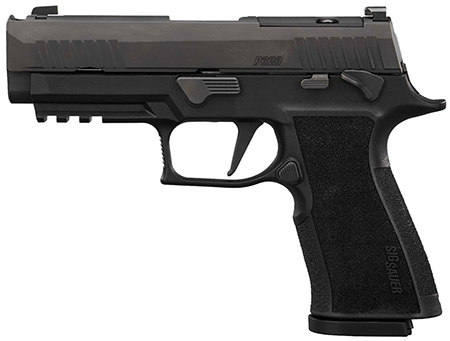 [798681712878] SIG 320XCA10COMPMS     P320 10MM 3.8 15R OR MS BLK