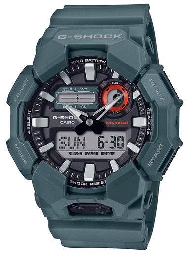 [889232384122] GSHOCK GA0102ACR     ANALOG DIGITAL           BLUE