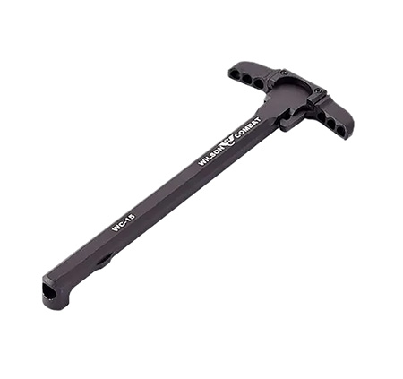 [810025500672] Wilson Combat TRCH15M  Charging Handle AR-15 Black Anodized Aluminum Ambidextrous Hand