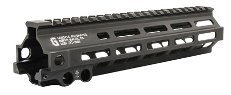 [854014005779] Geissele Automatics 05284B MK8 Super Modular Rail 9.50" M-LOK Style Made of 6061-T6 Aluminum with Black Anodized for AR-Platform
