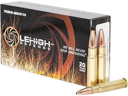 [810129407150] Wilson Combat LA358200CC   358Win 200gr Lehigh Defense Controlled Chaos 20 Per Box/10 Case