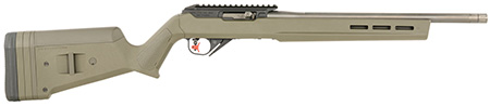 [719104543084] True Precision Inc TP1022GRNBLSSA TP/22  22 LR 16" Match Grade Barrel, Picatinny Rail Aluminum Receiver, M-LOK Forend, Magpul Hunter X-22 Polymer Stock