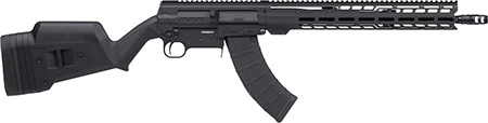 [840442503451] CMMG 86A950AAB Dissent BR47 7.62x39mm 10+1 16.10" Black Nitride Threaded Barrel, Black Armor Cerakote Aluminum Receiver w/Picatinny Rail, M-LOK Handguard, Magpul SGA Black Polymer Stock, Ambidextrous