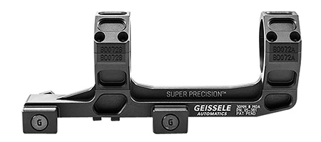 [817953020241] Geissele Automatics 05381B AR15 Super Precision Scope Mount/Ring Combo Black Anodized