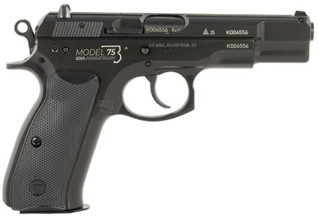 [806703011141] CZ-USA 01114 CZ 75 BD 50th Anniversary 9mm Luger 10+1