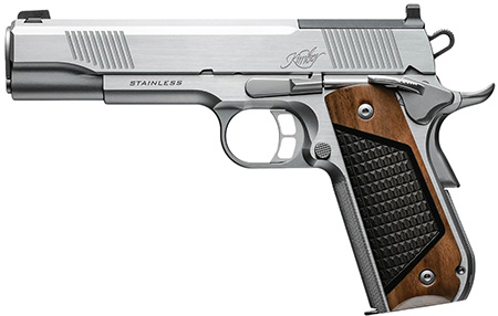 [669278324029] Kimber Mfg, Inc 3200402 Stainless II  45 ACP 7+1 5" Optic Ready/Serrated Slide