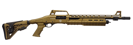 [812052024763] Silver Eagle Arms RZ17TACSB RZ17  12 Gauge Pump 4+1 18.50" Black Bronze Steel Barrel,  Bronze Receiver, Bronze Synthetic Stock, Picatinny Rail Forend, Bronze Polymer Grip