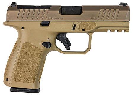 [850067485223] Rost Martin RM1CMOVOSP10 RM1C  9mm Luger 10+1 4" Black Optic Ready/Serrated Slide Black