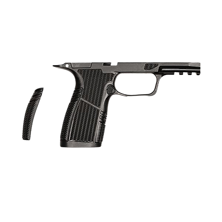 [764046030918] Tyrant CNC TDP365GRMMACROBLK X-Macro Grip Module Black Fits Sig P365
