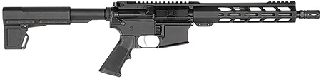 [752334901514] Hi-Point HP15P556 HP 15P 5.56 NATO 30+1 10.50" Black Threaded Barrel, Black Aluminum Receiver w/Picatinny Rail, M-LOK Handguard, Blade Black Polymer Brace, Black Polymer Grip